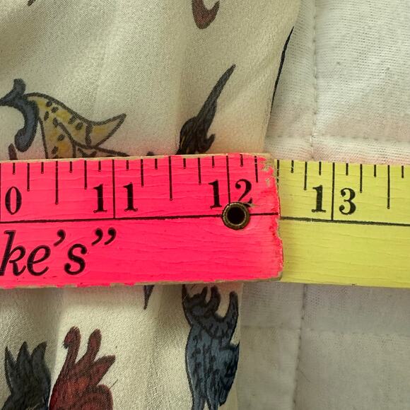 REDUX PHILIP DICAPRIO Dress Womens 6 Floral Silk Midi Feminine Romantic Fairy - Picture 7 of 9